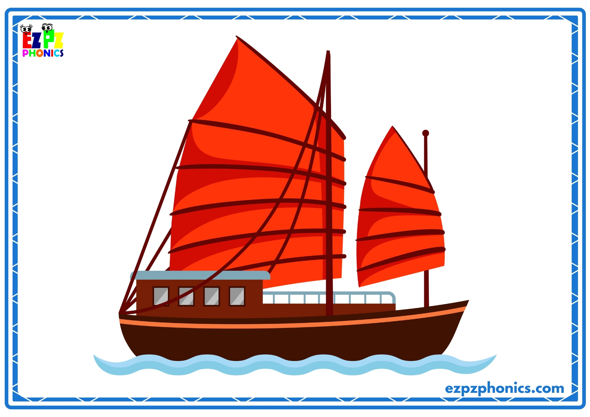 Water Transport Vocabulary Flashcards with Words on the Back – Dive Into Fun Learning (Free PDF Download)